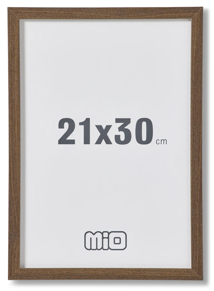 Folke - Ram, Bildstorlek 21x30 cm - Brun