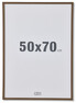 Folke - Ram, passar bildstorlek 50x70 - Brun