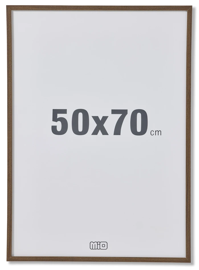 Folke - Ram, passar bildstorlek 50x70 - Brun