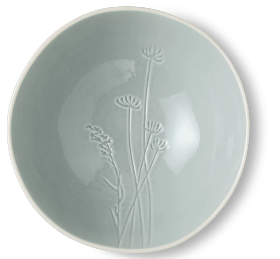 Iris - Skål, H 5,8 Ø15 - Grön