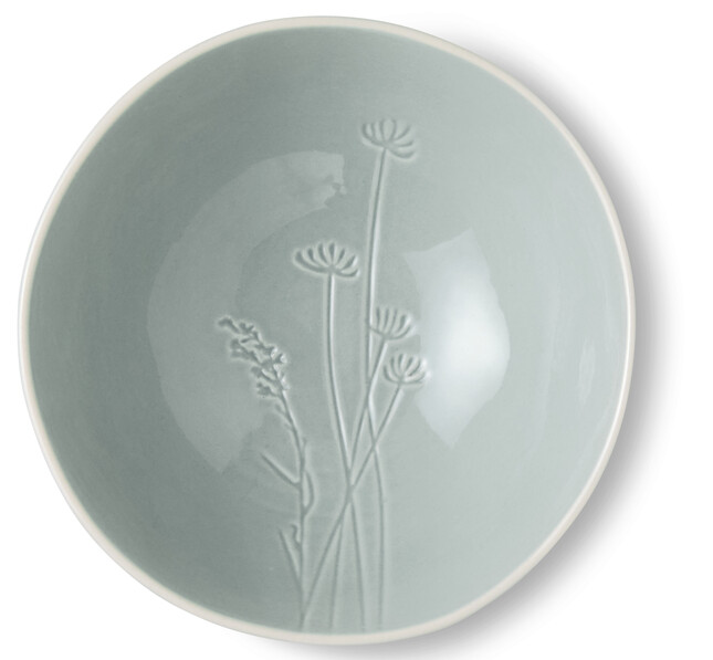 Iris - Skål, H 5,8 Ø15 - Grön