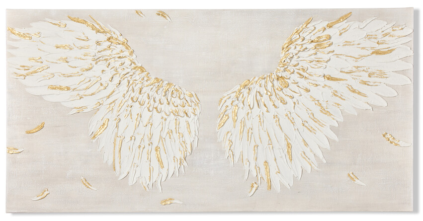 Wings - Tavla, 60x120 cm - Beige