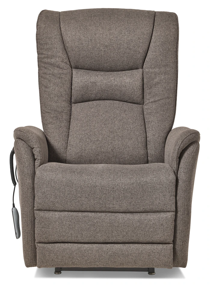 Elof XL - Recliner med lyfthjälp - Brun