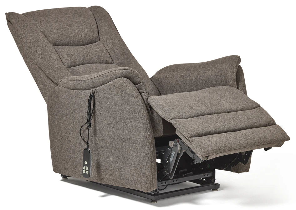 Elof XL - Recliner med lyfthjälp - Brun