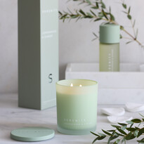 Serenity - Doftljus, Lemongrass & Ginger, brinntid 48 h, 300 gr - inspiration