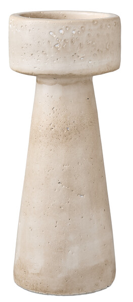 Olympia - Ljusstake, H 25 Ø 10 cm - Beige
