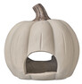 Pumpa - Ljuslykta, H29 Ø30 cm - Beige