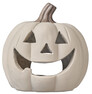 Pumpa - Ljuslykta, H29 Ø30 cm - Beige