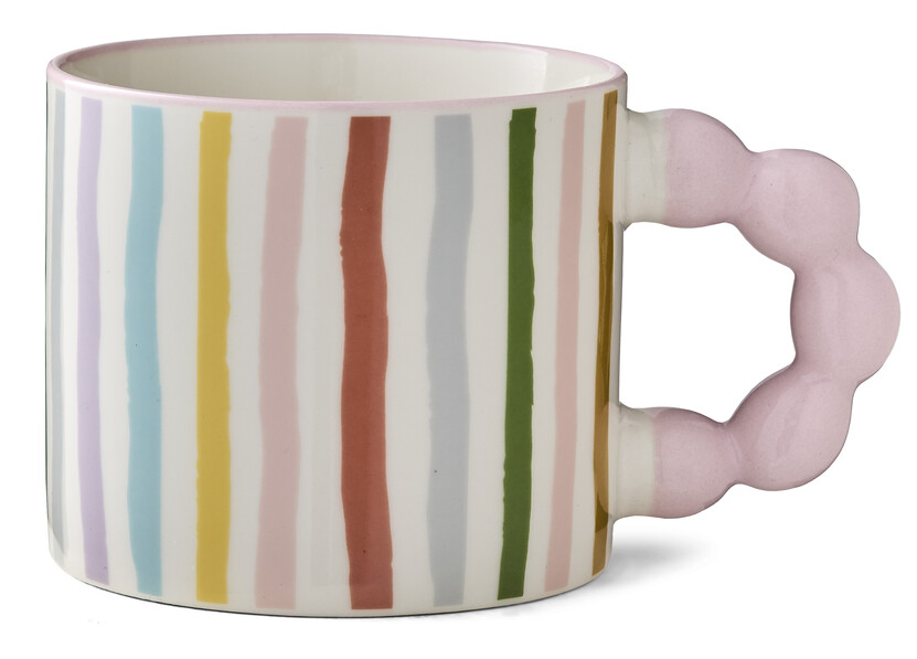 Lisen - Mugg, H 8 Ø 9 cm, 30 cl - Flerfärgad