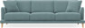 Macy Lux - 3-sits soffa XL - Blå