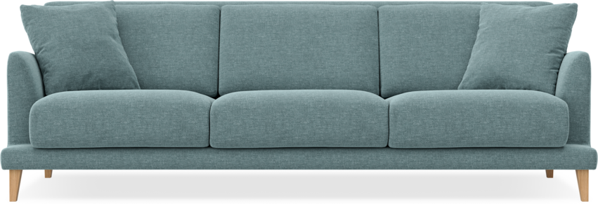 Macy Lux - 3-sits soffa XL - Blå