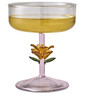Blomma - Champagneglas Coupe, H 12 Ø 10 cm, 20 cl - Flerfärgad