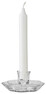 Daisy - Ljusstake, H 4,7 Ø 11,5 cm - Vit