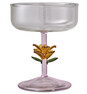 Blomma - Champagneglas Coupe, H 12 Ø 10 cm, 20 cl - Flerfärgad