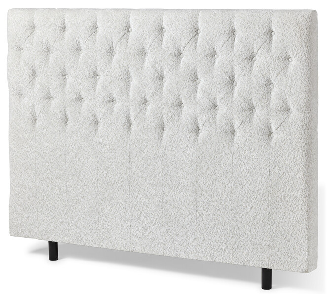 Särö pikerad - Sänggavel, 90-210 cm - Beige