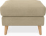 Eden - Fotpall - Beige