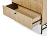 Tino - Byrå med 4 lådor, 81x40x100 cm - Beige