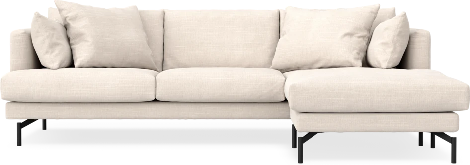 Harper - 4-sits med schäslong höger  - Beige