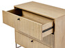 Tino - Byrå med 3 lådor, 81x40x81 cm - Beige