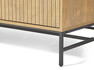 Tino - Garderob med 4 dörrar, 99x60x200 cm - Beige