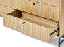 Tino - Byrå med 6 lådor, 158x40x81 cm - Beige