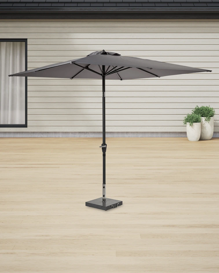 Fjällbacka - Parasoll 250x250 cm - Grå