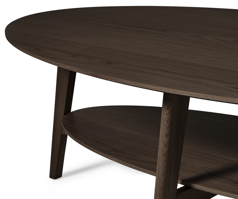 Ester - Soffbord, 160x80x50 cm - Brun