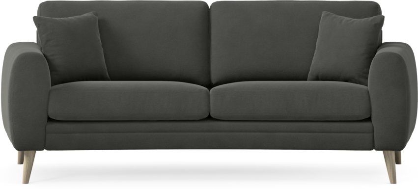 Eden - 2,5-sits soffa svängd - Grå