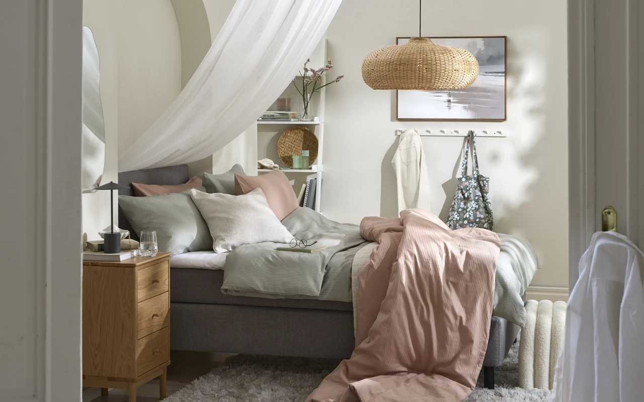 Hampton - Påslakanset i bomullssatin - inspiration
