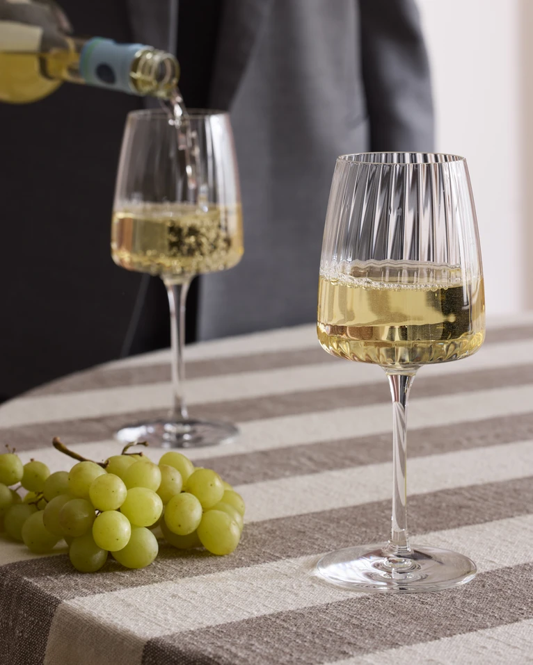 Exclusiva, Vitvinsglas, H 20 Ø 8,1 cm, 37,4 cl, 4-pack