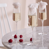 Exclusiva - Champagneglas, H 22,5 Ø 6,8 cm, 25,5 cl, 4-pack - inspiration
