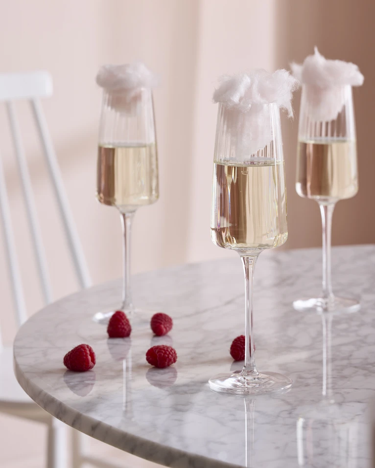 Exclusiva, Champagneglas, H 22,5 Ø 6,8 cm, 25,5 cl, 4-pack