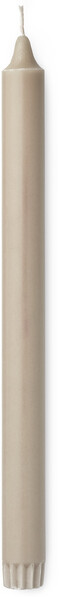 Tindra - Rustikljus, H 28 Ø 2,2 cm, brinntid 10 h - Beige