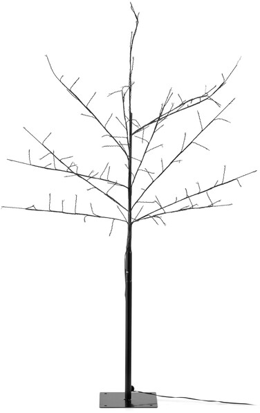 Ljusträd - Dekorationsbelysning H120 cm - Svart