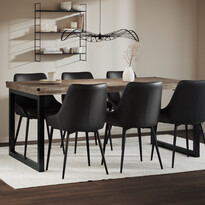 Woodenforge - Matgrupp med 6 stolar Leon - inspiration