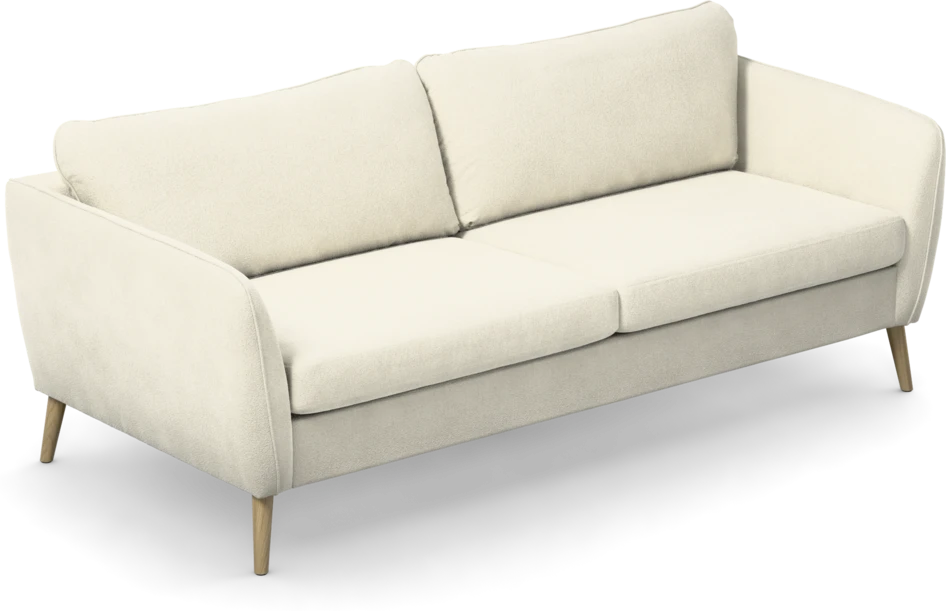 County - 2,5-sits soffa - Vit