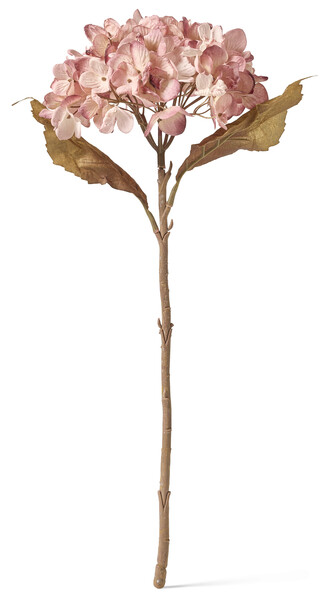 Hortensia - Konstväxt, H46 cm - Rosa