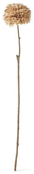 Dahlia - Konstväxt, H 59 cm - Beige