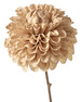 Dahlia - Konstväxt, H 59 cm - Beige