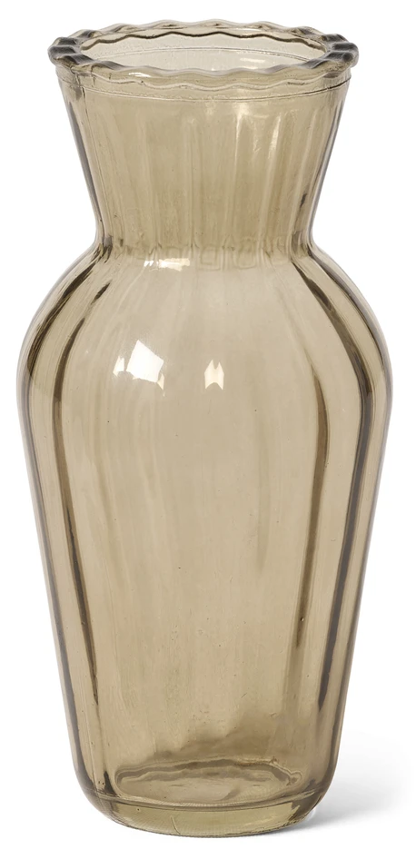 Paula - Vas, H 15, Ø 8 cm - Beige