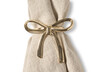 Ribbon - Servettring, Ø 3,5 cm, 4-pack - Gul