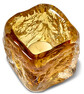Cube - Ljuslykta, H 9,5 B 9 cm - Orange