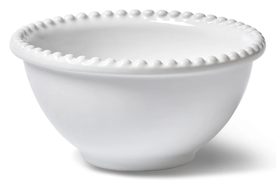 Leonor - Skål, H 7,5 Ø 14,5 cm - Vit