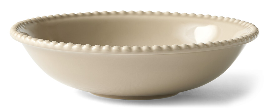 Leonor - Djup tallrik, Ø 20 cm - Beige