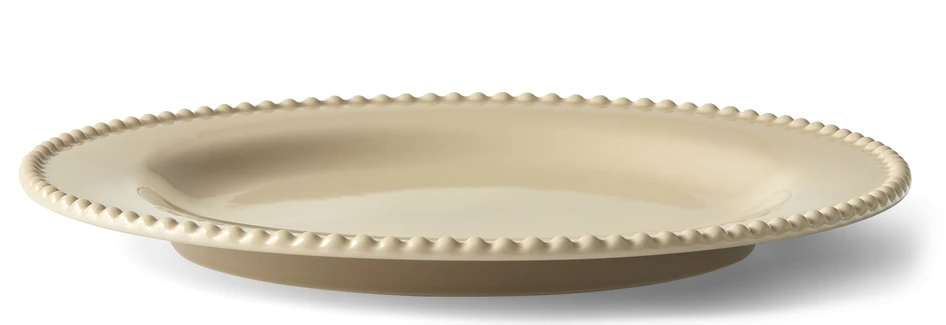 Leonor - Tallrik, Ø 29 cm - Beige