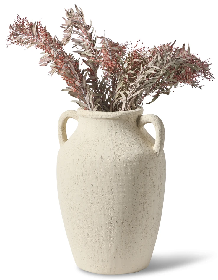 Atlas - Urna/vas, H31, Ø23 - Vit