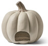 Pumpa - Ljuslykta, H23 Ø23 cm - Beige