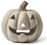 Pumpa - Ljuslykta, H23 Ø23 cm - Beige