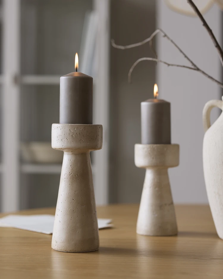 Olympia - Ljusstake, H 25 Ø 10 cm - inspiration