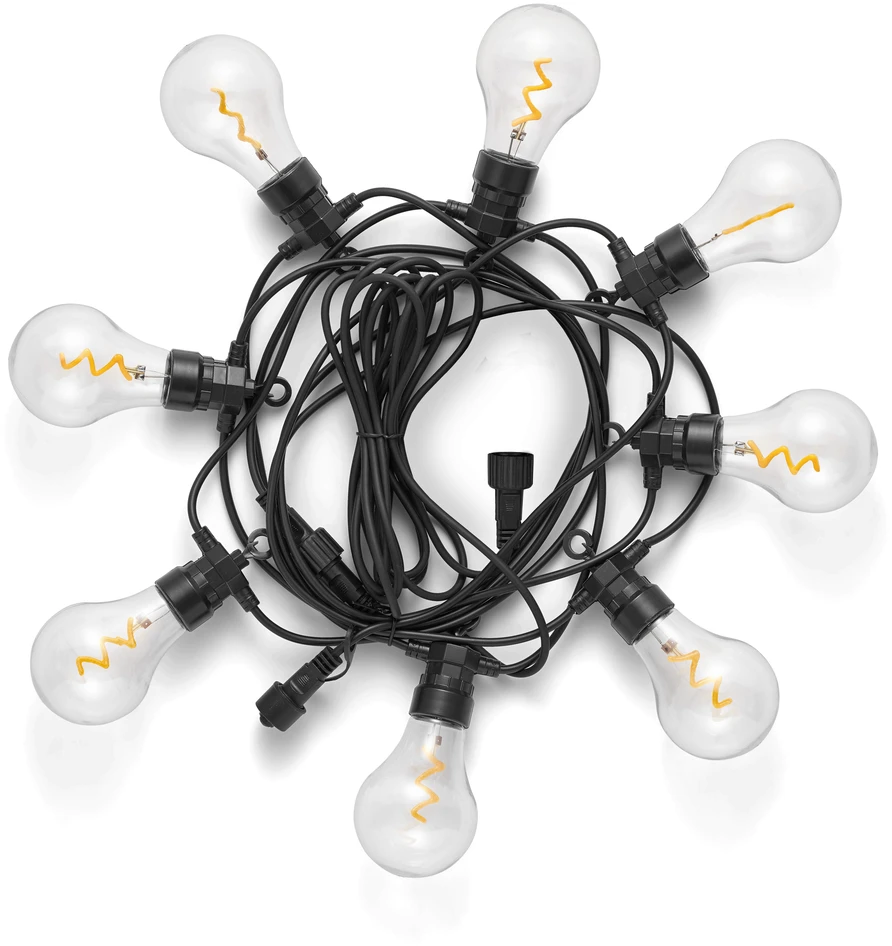 Tilly - Uteljusslinga, påbyggnad 4 m - Svart